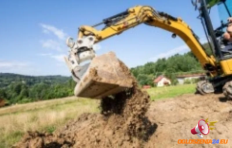 Profesjonalne usługi koparko-ładowarką – Nowy Sącz i okolice