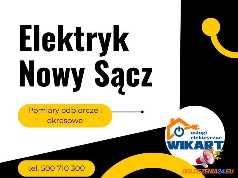 Elektryk Nowy Sącz – Wikart.pl | Profesjonalne instalacje, pomiary i serwis