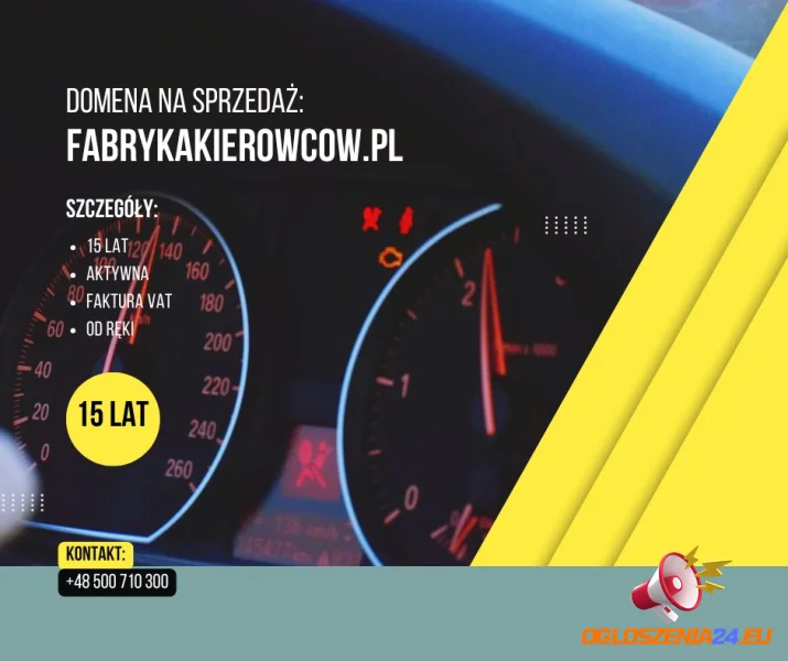 FabrykaKierowcow.pl - domena na sprzedaż